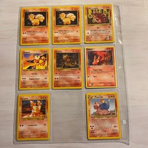 Pokémon cards - Set of 8